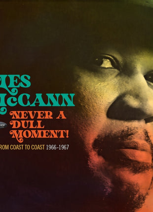 the album cover for Les McCann - Never A Dull Moment! Live From Coast To Coast (1966-67) [Deluxe 3 CD]