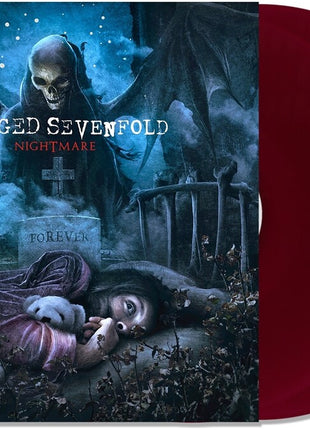the album cover for Avenged Sevenfold - Nightmare - Purple [Colored Vinyl] (Purp)