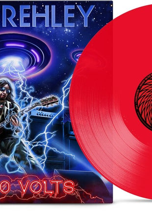 the album cover for Ace Frehley - 10,000 Volts [Red LP]
