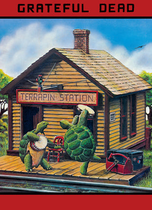the album cover for Grateful Dead - Terrapin Station [SYEOR 24 Exclusive Emerald Green LP]