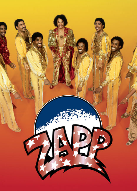 the album cover for Zapp & Roger - Now Playing [SYEOR 24 Exclusive Ruby Red LP]