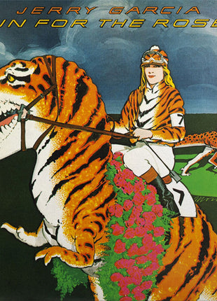 the album cover for Jerry Garcia - Run For The Roses