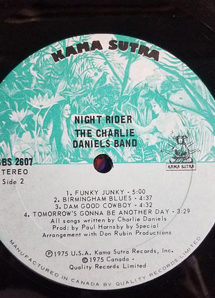 The Charlie Daniels Band : Nightrider (LP, Album)