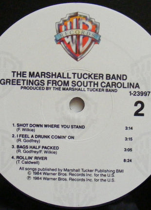 The Marshall Tucker Band : Greetings From South Carolina (LP, Album, Win)
