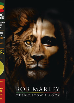 the album cover for Bob Marley - Trenchtown Rock [Colored Vinyl] [Deluxe] [Limited Edition] (Ylw) [Reissue]