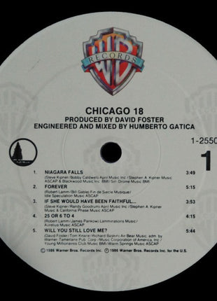 Chicago (2) : Chicago 18 (LP, Album, All)