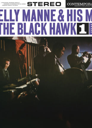 the album cover for Shelly Manne & His Men - At The Black Hawk, Vol. 1 [Contemporary Records Acoustic Sounds Series LP]