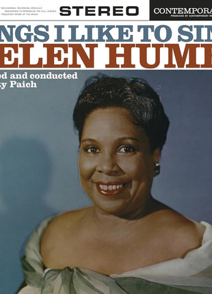 the album cover for Helen Humes - Songs I Like To Sing! [Contemporary Records Acoustic Sounds Series LP]