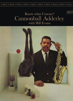 the album cover for Cannonball Adderley with Bill Evans - Know What I Mean? (Original Jazz Classics Series) [LP]