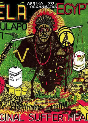 the album cover for Fela Kuti - Original Sufferhead [Opaque Light Green LP]