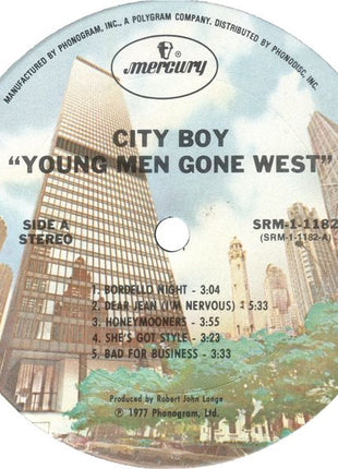 City Boy : Young Men Gone West (LP, Album, Ter)