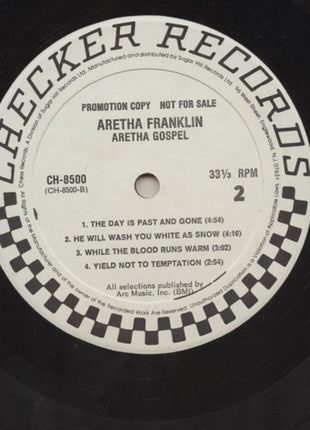 Aretha Franklin : Aretha Gospel (LP, Album, Promo, RE)