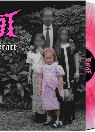 the album cover for Brat - Social Grace [White w/ Pink Splatter LP]