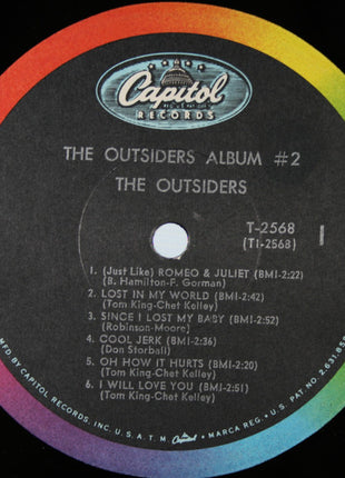 The Outsiders (4) : Album #2 (LP, Album, Mono, Scr)