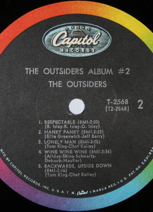 The Outsiders (4) : Album #2 (LP, Album, Mono, Scr)