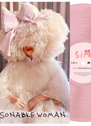 the album cover for Sia - Reasonable Woman [Gimme Love Baby Pink LP]