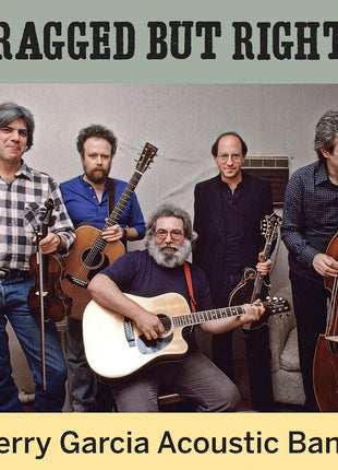 the album cover for Jerry Garcia - Ragged But Right