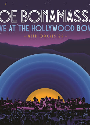 the album cover for Joe Bonamassa - Live At The Hollywood Bowl with Orchestra [CD/Blu-ray]