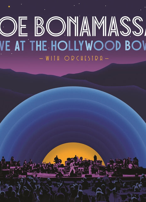 the album cover for Joe Bonamassa - Live At The Hollywood Bowl with Orchestra [CD/Blu-ray]