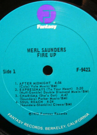 Merl Saunders : Fire Up (LP, Album)