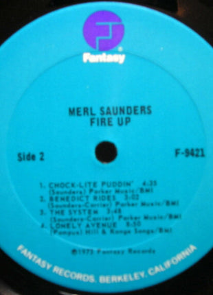 Merl Saunders : Fire Up (LP, Album)
