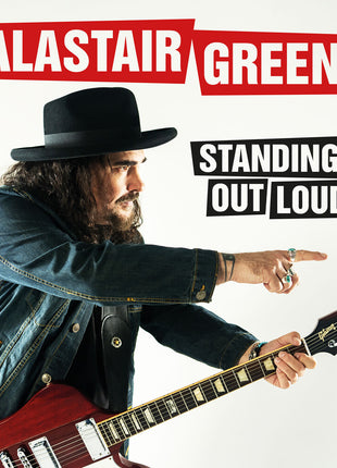 the album cover for Alastair Greene - Standing Out Loud