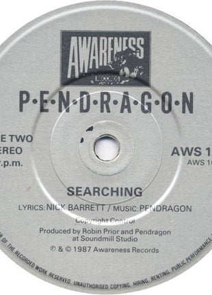 Pendragon (3) : Red Shoes (7", Single)