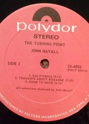 John Mayall : The Turning Point (LP, Album, Phi)
