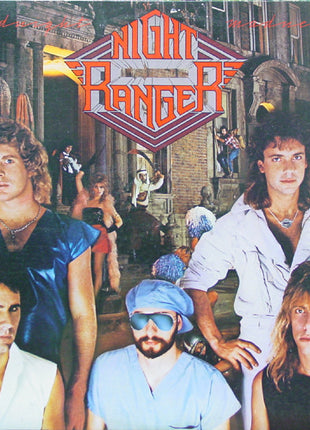 Night Ranger : Midnight Madness (LP, Album, Glo)