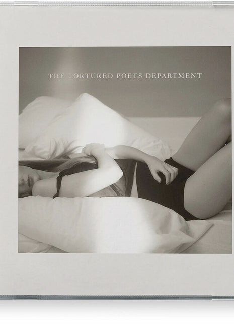 the album cover for Taylor Swift - The Tortured Poets Department [CD]