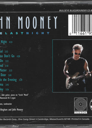John Mooney : Late Last Night (CD, Album)