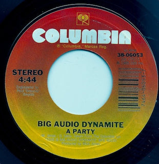 Big Audio Dynamite : E = MC² (7", Single)