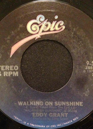 Eddy Grant : Walking On Sunshine (7")