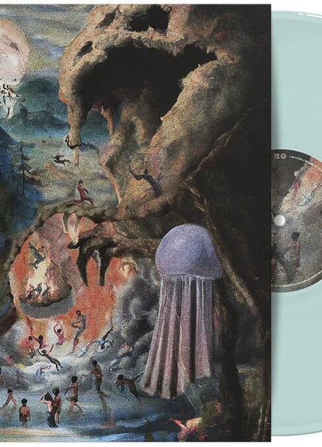 the album cover for Like Moths To Flames - The Cycles of Trying to Cope [Light Blue LP]