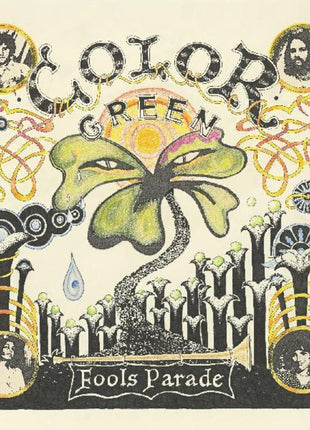 the album cover for Color Green - Fool's Parade [Orange Dream LP]