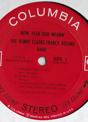 Clarke-Boland Big Band : Now Hear Our Meanin' (LP, Album)