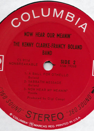 Clarke-Boland Big Band : Now Hear Our Meanin' (LP, Album)