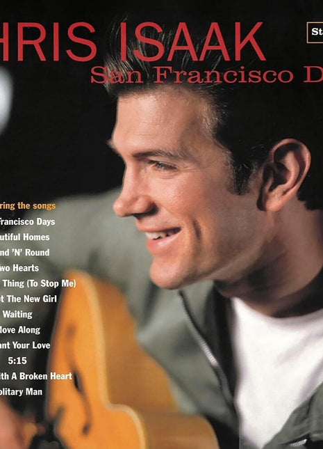 the album cover for Chris Isaak - San Francisco Days