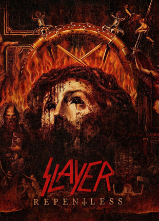 Slayer - Repentless - Trans Orange Yellow Black Splatter (Vinyl) (New (N))