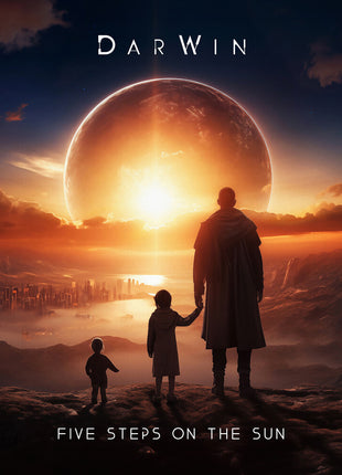 the album cover for Darwin - Five Steps On The Sun [Digipak]
