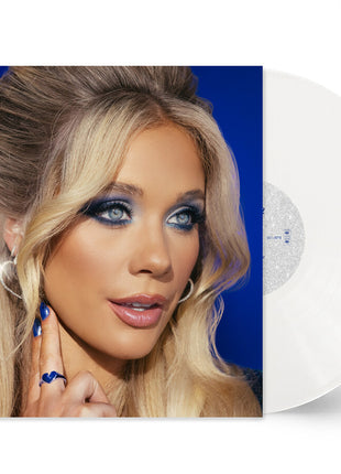 the album cover for Megan Moroney - Am I Okay [Colored Vinyl] (Wht)