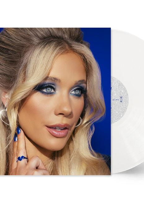 the album cover for Megan Moroney - Am I Okay [Colored Vinyl] (Wht)
