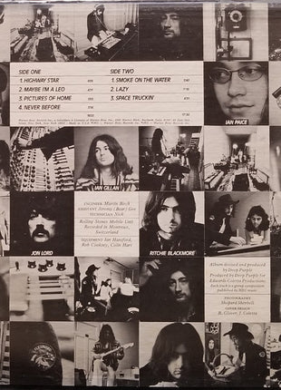 Deep Purple : Machine Head (LP, Album, RE, Jac)