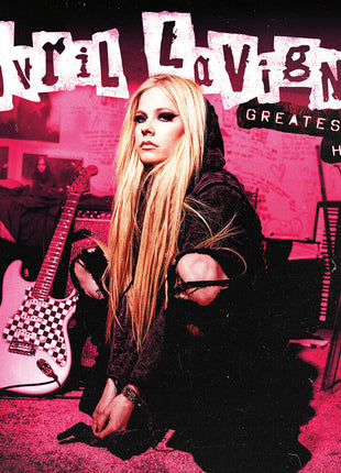 the album cover for Avril Lavigne - Greatest Hits