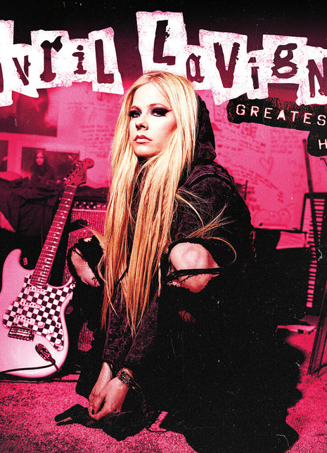 the album cover for Avril Lavigne - Greatest Hits