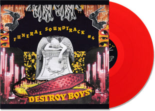 Destroy Boys - Funeral Soundtrack #4 - Transparent Red (Vinyl) (New (N))