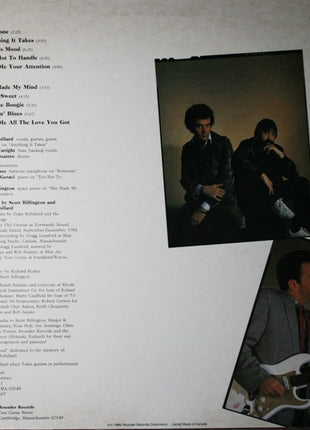 Duke Robillard And The Pleasure Kings : Too Hot To Handle (LP, Album, Wak)