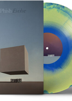 the album cover for Phish - Evolve [2LP Prismatic Velvet (magenta/yellow/blue)]