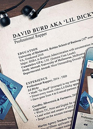 the album cover for Lil Dicky - Professional Rapper