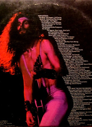 Ted Nugent : Double Live Gonzo! (2xLP, Album, Pit)